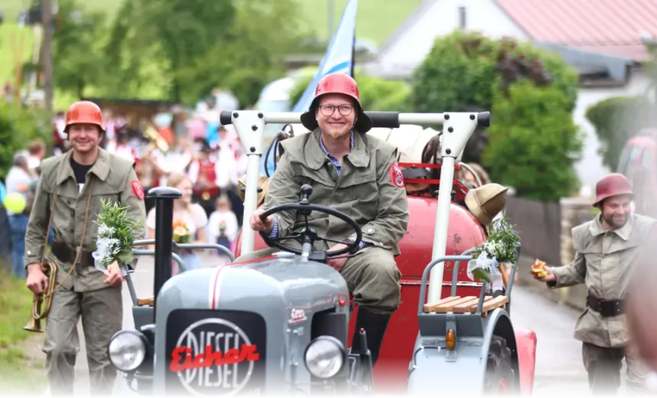 Feuerwehr beim Festumzug